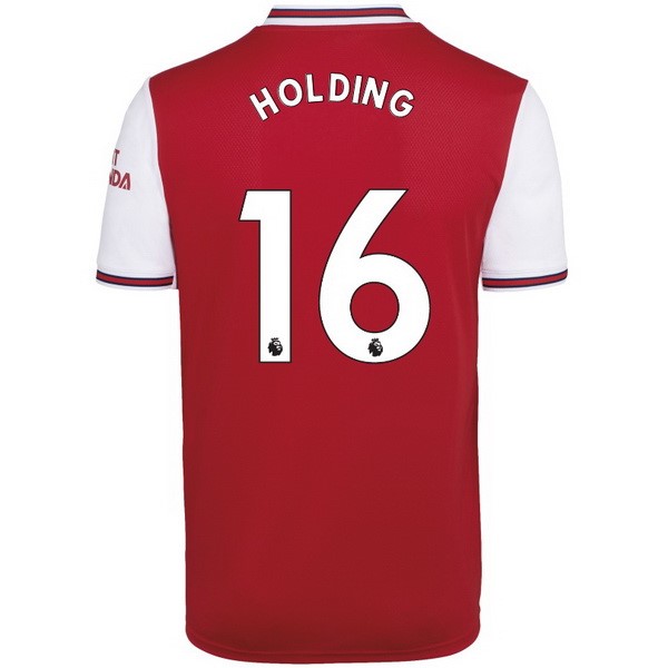 Maillot Football Arsenal NO.16 Holding Domicile 2019-20 Rouge